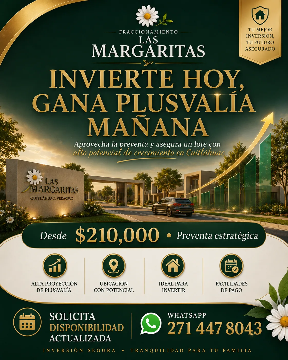 Terrenos para inversionistas locales